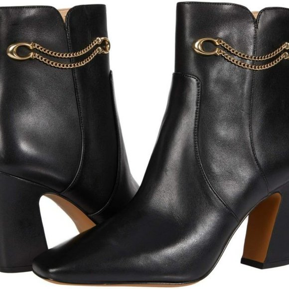 Coach Black Tessa Bootie size 10m - Picture 1 of 1